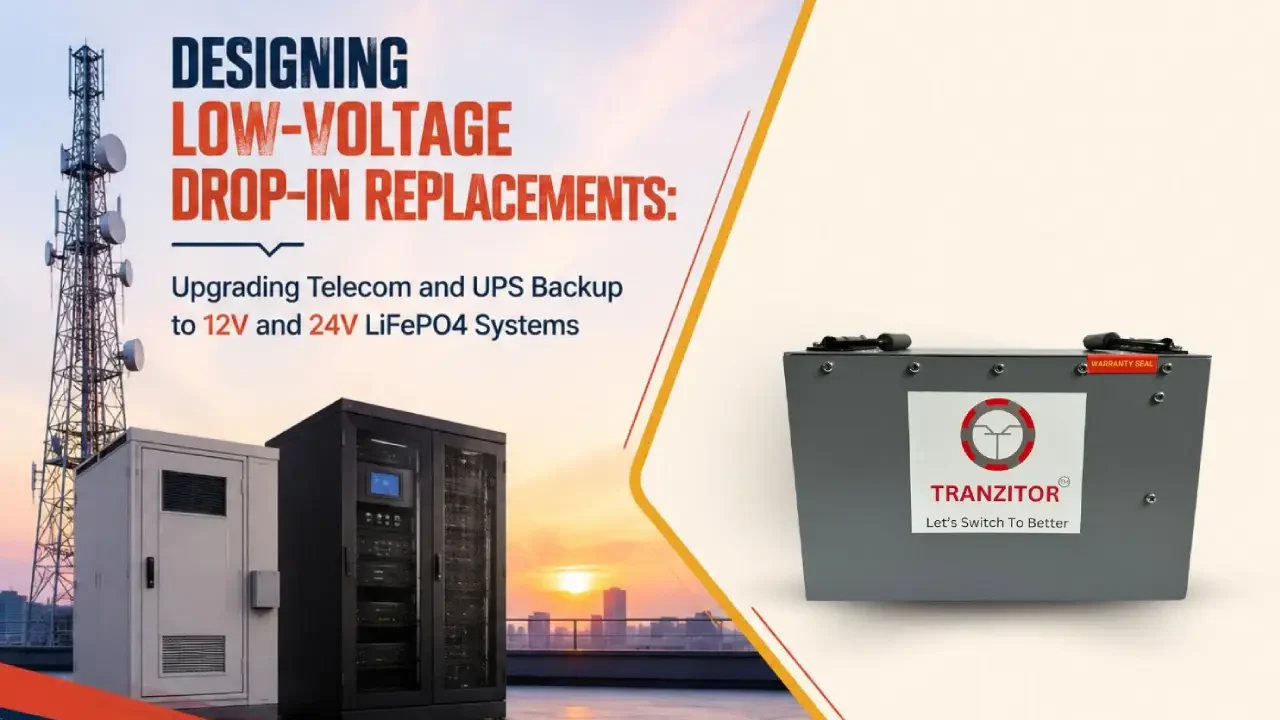 High-voltage industrial BESS rack displaying modular LiFePO4 cells and heavy-duty DC cabling